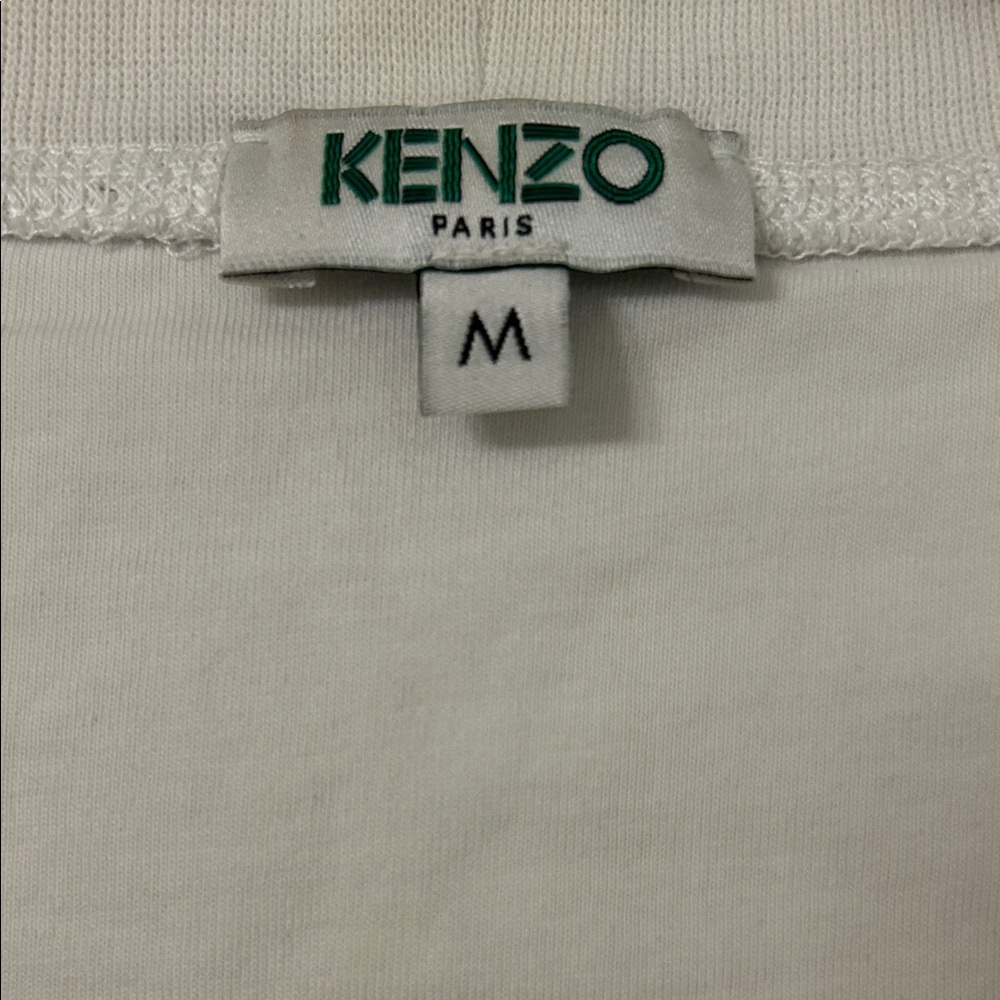 Kenzo White Graphic Short Sleeve Tee - Picture 2 of 5
